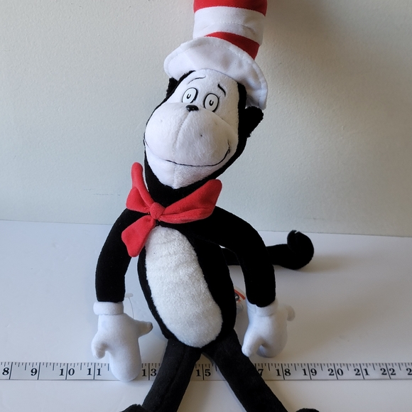 Cat in the Hat Bendable Plush Stuffed Animal - Picture 1 of 10